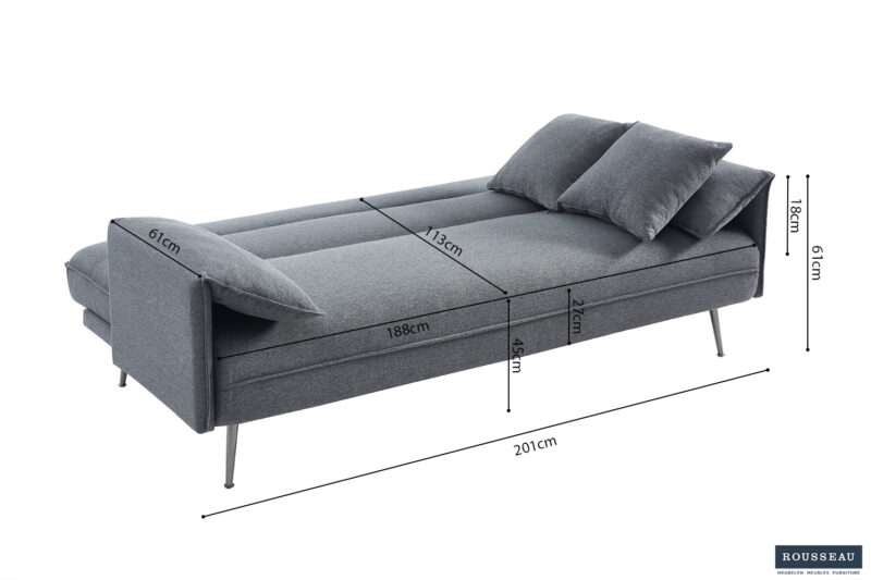 Rousseau 1050-3 slaapbank lit-canapé Sivas 10 Slaapbank Shiva