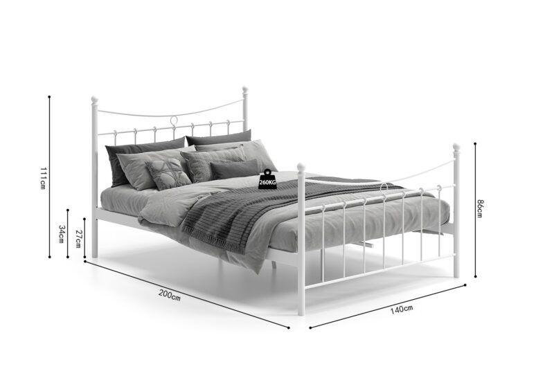 Rousseau 88214-1 Bed Lit Sacha 6 Sasha