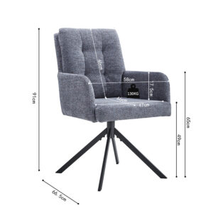 Rousseau 9480-6 Stoel chaise Granada 9 Granada